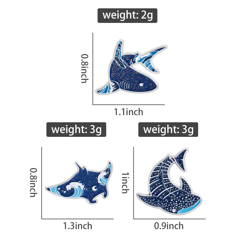 Cartoon marine creatures Ename - Embroidery Whale review and price