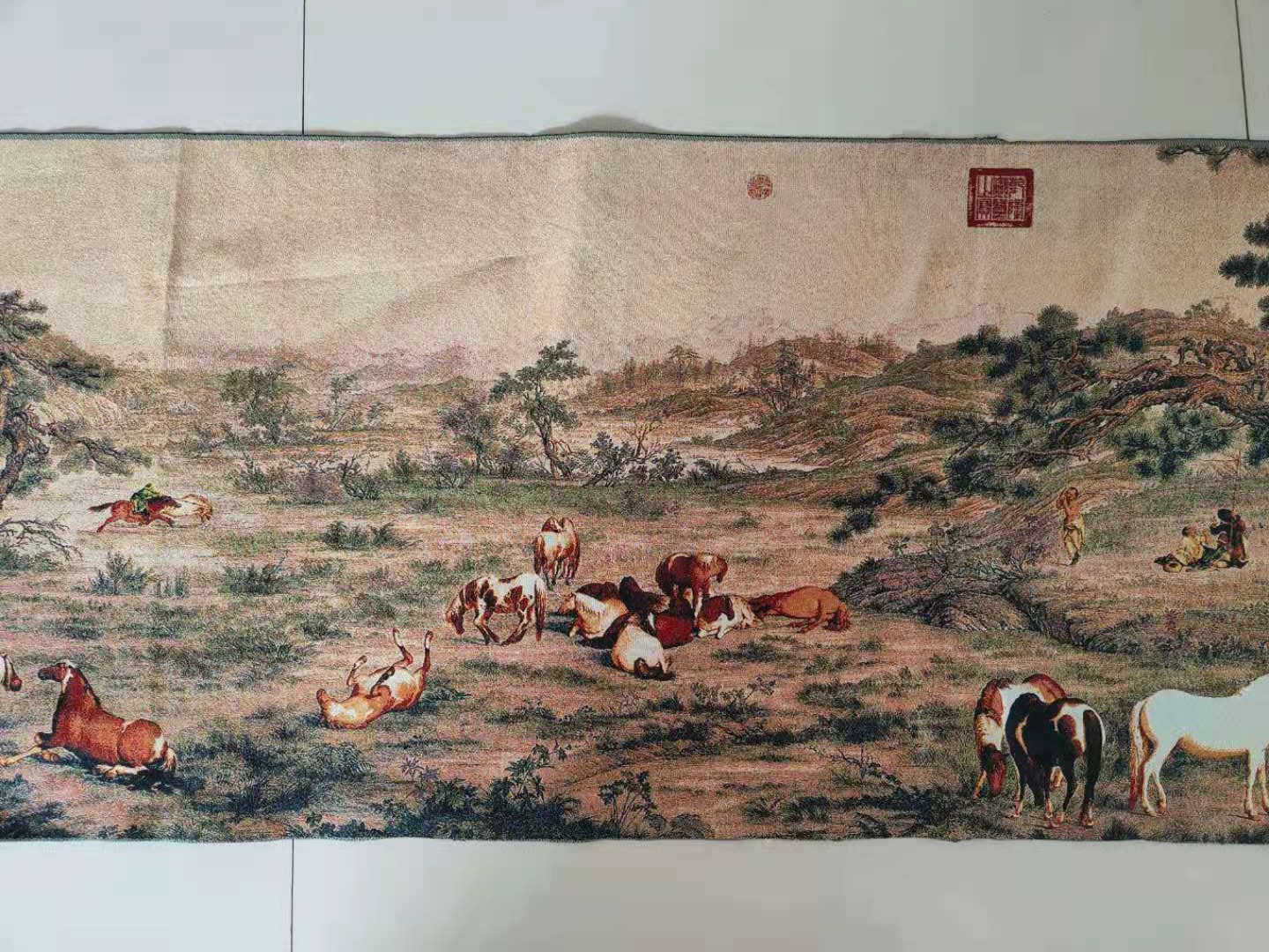 5M Super size Chinese Folk Sil - Embroidery Horse review and price