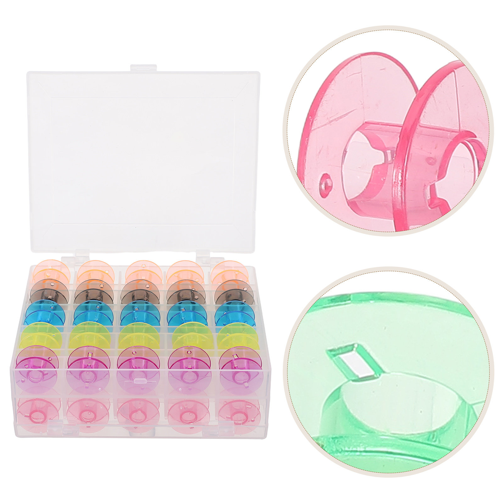 50Pcs Sewing Machine Bobbins P - Embroidery Diy review and price