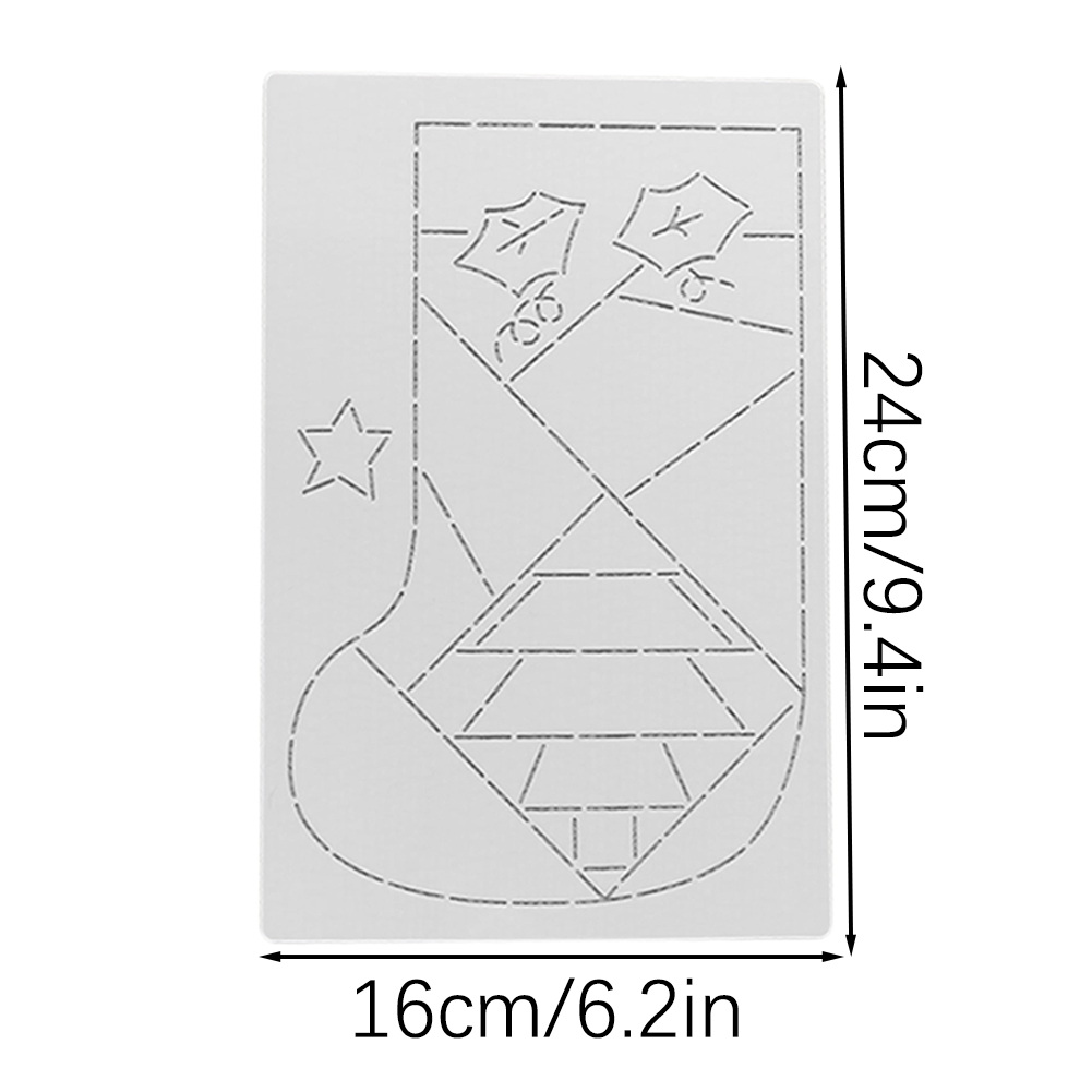 DIY Xmas Stocking Patchworks S - Embroidery Xmas Stocking review and price