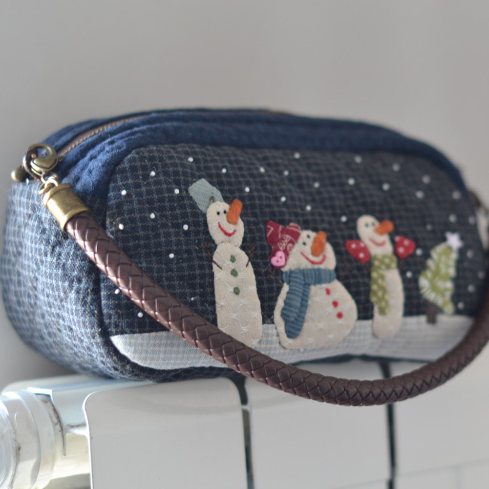 DIY Snow Shoulder Bag Patchwor - Embroidery Xmas Stocking review and price
