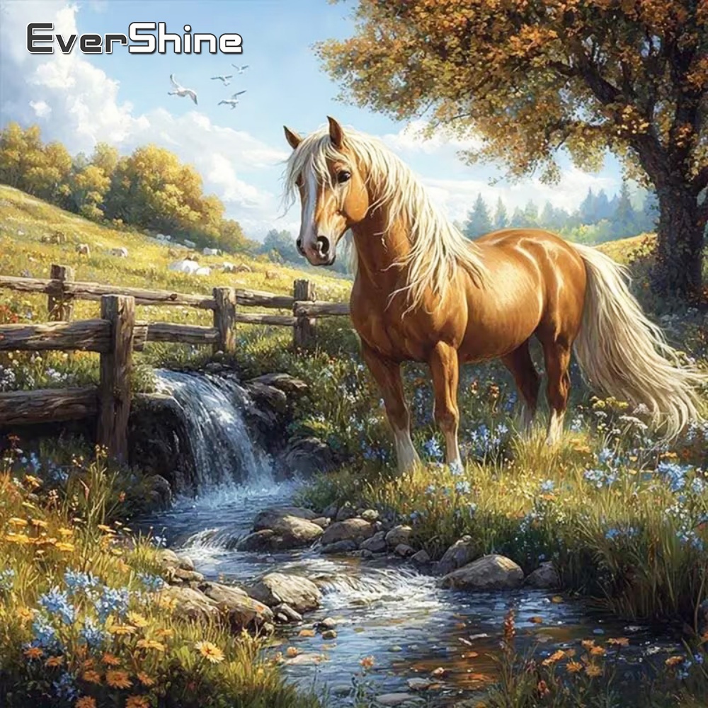 EverShine DIY Horse Diamond Pa - Embroidery Horse review and price