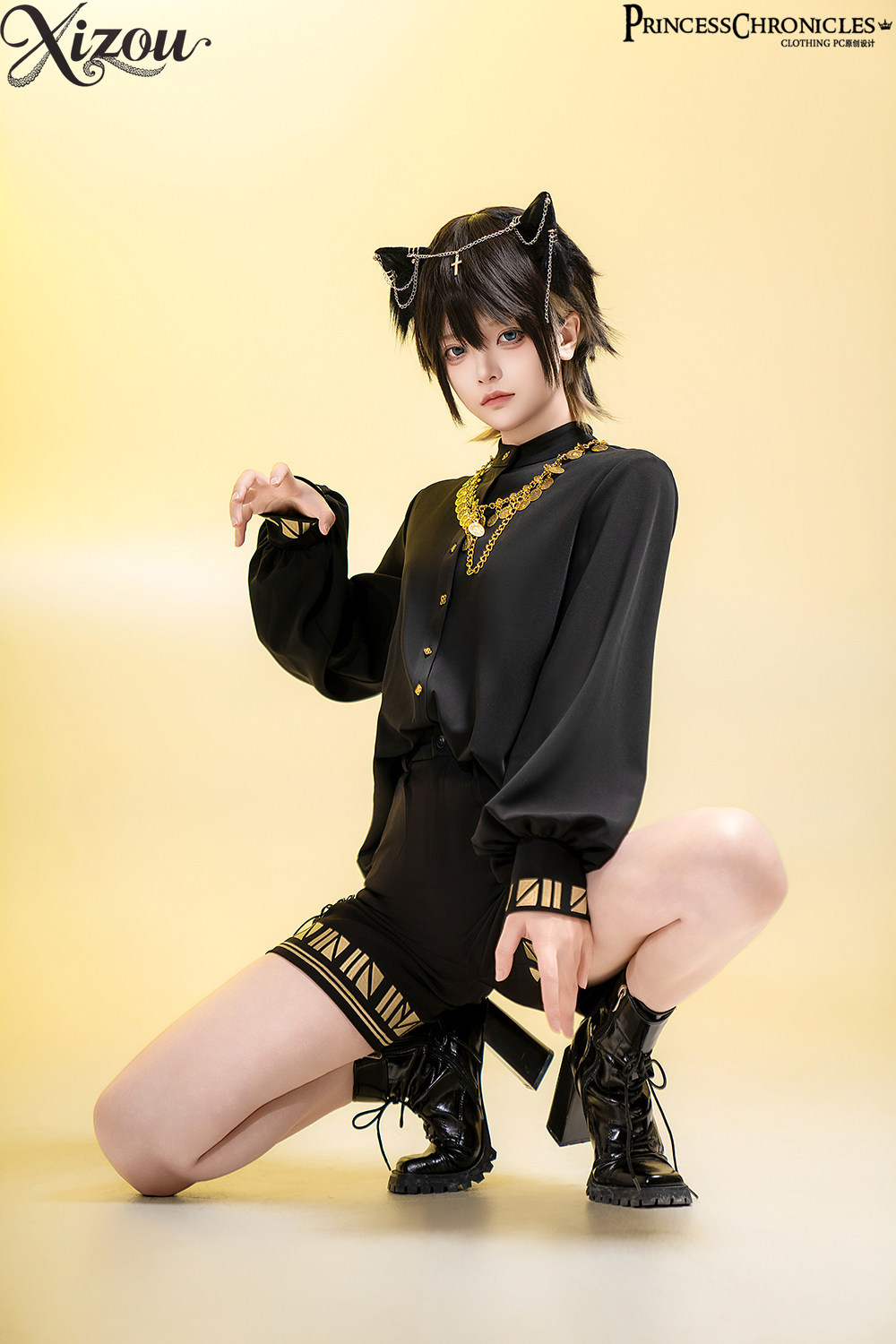 Ouji Lolita Shorts Black Egypt - Embroidery In Egypt review and price