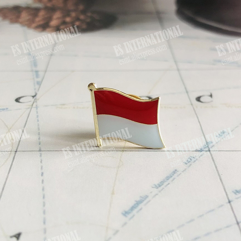 INDONESIA National Flag Embroi - Embroidery In Indonesia review and price