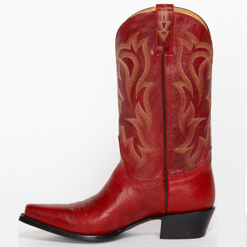 New Embroidered Women's Boots  - Embroidery On Leather review and price